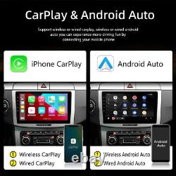 10.1 Android 12 Car Stereo Radio Carplay GPS Navi WiFi Double 2DIN Touch+Camera