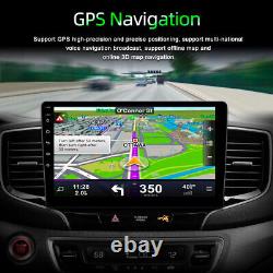 10.1 Android 12 Car Stereo Radio Carplay GPS Navi WiFi Double 2DIN Touch+Camera