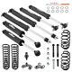 2.5 Lift Kit With Dual Steering Stabilizer For Jeep Wrangler Tj 4wd 6-cyl 97-06