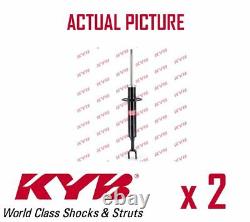 2 x FRONT AXLE SHOCK ABSORBERS PAIR STRUTS SHOCKERS KYB OE QUALITY 341845