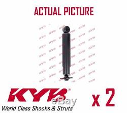 2 x FRONT AXLE SHOCK ABSORBERS PAIR STRUTS SHOCKERS KYB OE QUALITY 445035