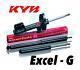 2x New Kyb Front Excel-g Gas Shock Absorbers Part No. 363001