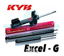 2x NEW KYB REAR EXCEL-G Gas SHOCK ABSORBERS Part No. 343411
