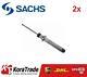 2x Sachs 170857 Rear Shock Absorbers Pair Shocker Oe Quality