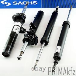 4x Sachs Shock Absorber + Strut Mount + Buffer BMW 1er E81 E82 E88 E90 E91