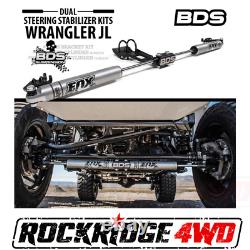 BDS DUAL FOX STEERING STABILIZER KIT FOR 18+ Jeep Wrangler JL