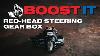 Boost It Red Head Steering Gear Box