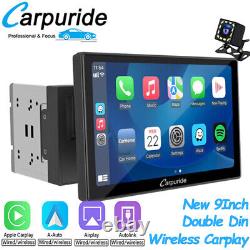 Carpuride NEW YT09S Double Din Car Stereo Wireless Apple Carplay Android Auto