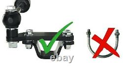 Dual Steering Stabilizer Bracket Kit for 2005-2016 Ford F250/F350 Super Duty 4WD