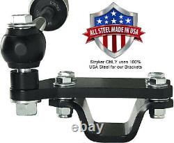 Dual Steering Stabilizer Bracket Kit for 2005-2016 Ford F250/F350 Super Duty 4WD