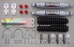 Dual Steering Stabilizer Shocks 1998-01 Ram 1500, 98-02 Ram 2500 Dana 44 Front