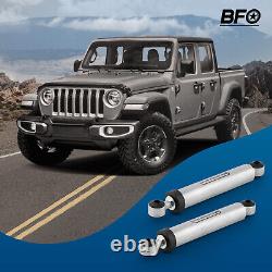 Dual Steering Stabilizers For Jeep Wrangler JL Gladiator JT 4WD 18-23