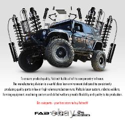 FABTECH Dual Steering Stabilizer System withDirt Logic Shocks for 2014-17 Ram 2500