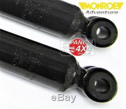 Fits NISSAN D22 PICK-UP 1998 2008 Monroe Adventure Front Shock Absorbers x 2