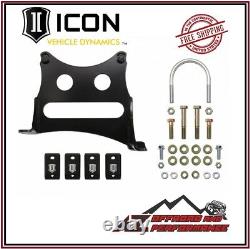 ICON Dual Steering Stabilizer Bracket Kit For 05-20 Ford F250 F350 Super Duty