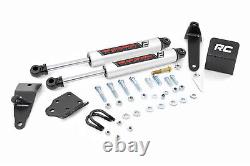 Rough Country V2 Dual Steering Stabilizer for Dodge Ram 2500 3500 2003-2012 4wd