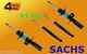 Sachs 4x Front Rear Shock Absorbers Dampers Bmw E53 X5 4.4 3.0d 2000-2006