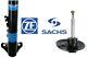 Sachs Bmw Z3 Front Suspension Right Strut Shock Absorber Twin-tube 115690