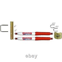 Skyjacker 7200 Dual Steering Stabilizer Kit Red Boots