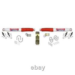 Skyjacker 7270 Dual Steering Stabilizer Kit Red Boots