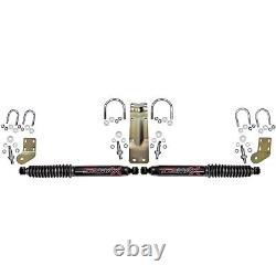 Skyjacker 8218 Steering Stabilizer Dual Kit Fits Ram 1500 Ram 2500 Ram 3500