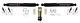 Skyjacker 8220 Steering Stabilizer Dual Kit