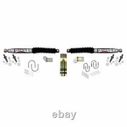 Skyjacker Steering Stabilizer Damper Shock Dual Kit For Dodge Ram 2500 3500 4WD