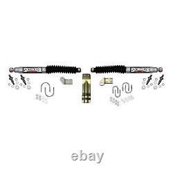 Skyjacker Steering Stabilizer Damper Shock Dual Kit For Dodge Ram 2500 3500 4WD