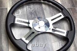 Steering Wheel & Hub Kit 18 Chrome Dual Classic PolyUrethane (Freightliner)