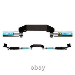 Superide SSTM Dual Steering Stabilizer Complete Kit Fits 1999-2004 Ford F-250