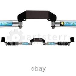 Superlift Dual Steering Stabilizer Kit By Bilstein 3 Lifted 2005-2020