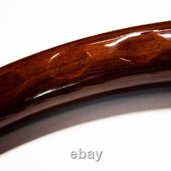 18 Volant en bois sombre à double rayon chromé Kenworth Peterbilt avec moyeu inclus
