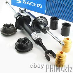 2x Sachs Stoßdämpfer Vorne + Domlager Staubmanschette Für Audi A4 B6 B7