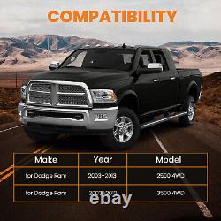 Amortisseur de direction double avant et quincaillerie pour Dodge Ram 3500 4WD 2003-2013