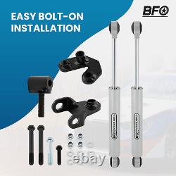 Kit de levage BFO 3.25 avec double stabilisateur de direction pour Jeep Wrangler TJ 97-02 6 cylindres