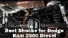 Les Meilleurs Chocs Pour Dodge Ram 2500 Diesel Haut Avis Chocs