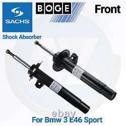Pour Bmw 3 E46 Sport Susp Sachs Front De Gauche À Droite Sachsshock Shocker Absorber