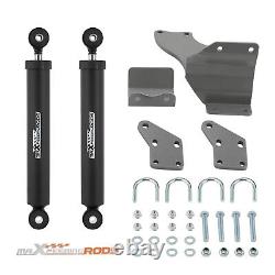 Stabilisateurs de direction avant doubles MaXpeedingrods pour Dodge Ram 2500 3500 4WD 14-22