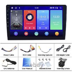 Stéréo de voiture double 2DIN Android 12 10.1 pouces Radio GPS WiFi Bluetooth Unité principale 1+32G